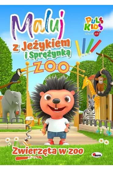 Maluj z Je�ykiem i Spr�ynk� Zwierz�ta w zoo