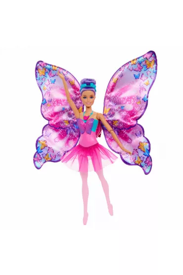 Barbie. Motylkowa baletnica Lalka 2w1 Mattel