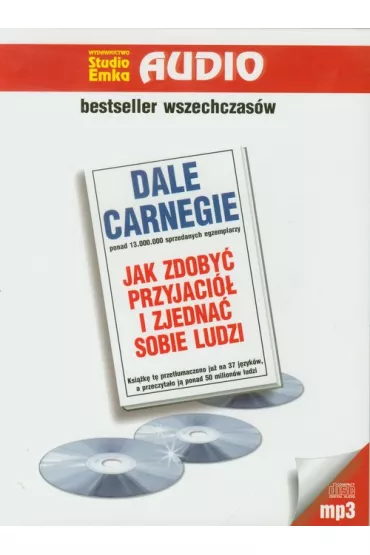 Audiobook Jak zdoby� przyjaci� i zjedna� sobie ludzi CD - Dale Carnegie
