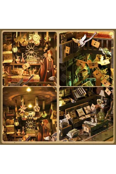 Puzzle Miniaturowy domek Book Nook Dom czar�w Habarri