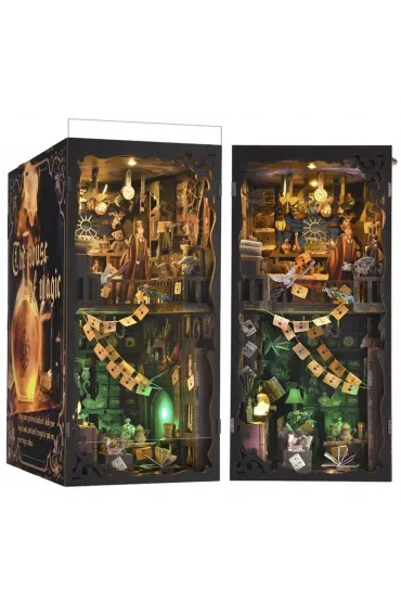 Puzzle Miniaturowy domek Book Nook Dom czar�w Habarri