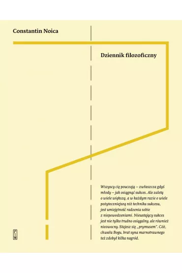 Dziennik filozoficzny - Constantin Noica