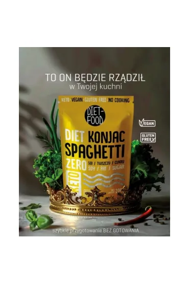 Diet-Food Makaron konjac spaghetti 200 g