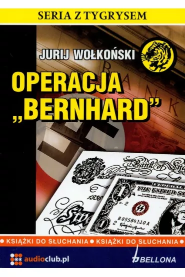 Audiobook Operacja Bernhard (ksi��ka audio) CD - Wo�ko�ski Jurij