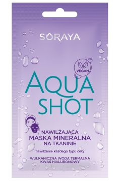 Soraya Aqua Shot nawilajca maska mineralna na pachcie 17 g