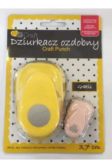 Dalprint Dziurkacz dekoracyjny Ko�o 37 mm