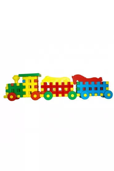Klocki konstrukcyjne wafle Weso�a Ciuchcia CZAKO 025777