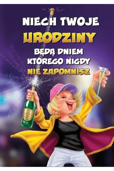 Trend Kartka okoliczno�ciowa Urodziny MF28