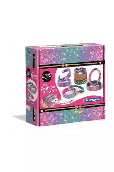Zestaw kreatywny Szykowne bransoletki Crazy chic78766 Clementoni