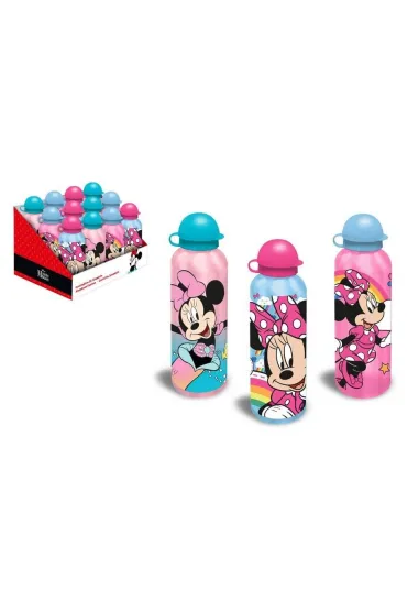KIDS EUROSWAN Bidon aluminiowy Myszka Minnie 500ml MIX