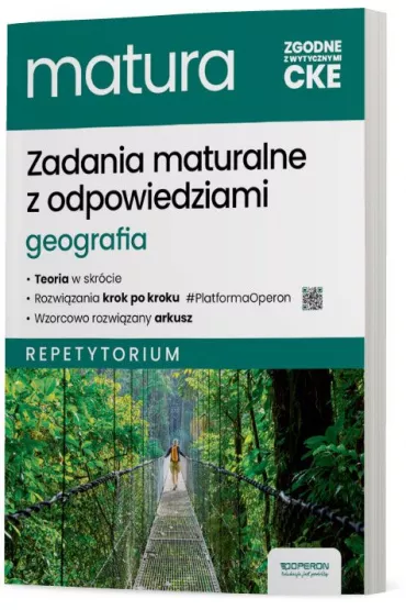 Matura. Geografia. Zadania maturalne z odpowiedziami. Repetytorium - Agnieszka Mal�g, Krzysztof  Chabasi�ski