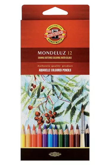 Koh-I-Noor Kredki akwarelowe Mondeluz 3716 12 szt.