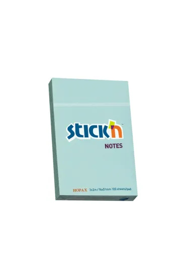 Stickn Notes samoprzylepny niebieski pastel 76x51mm 100 kartek