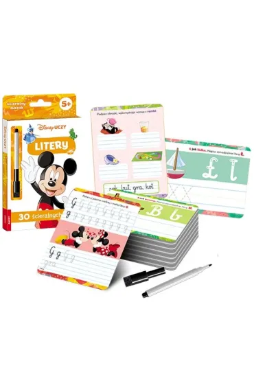 DISNEY UCZY. Litery