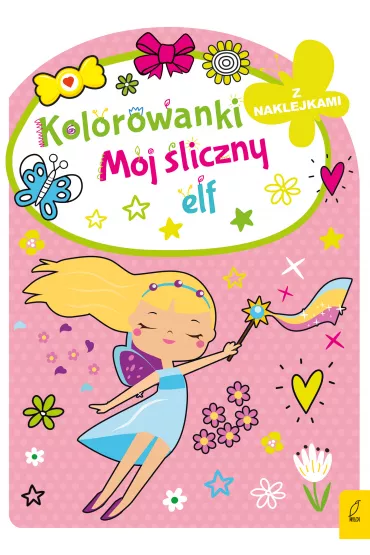 Kolorowanka z wykrojnikiem. M�j �liczny elf