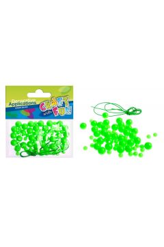 Kreatywne Zabawy Koraliki plastikowe zielone