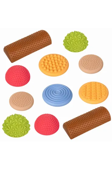 Tullo Fizjo �cie�ka sensoryczna 11 szt. pastelowa
