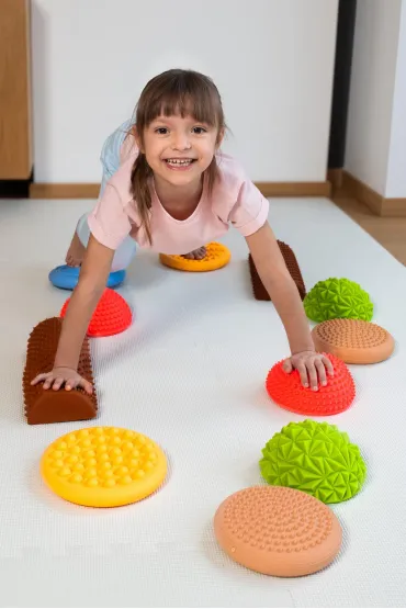 Tullo Fizjo �cie�ka sensoryczna 11 szt. pastelowa