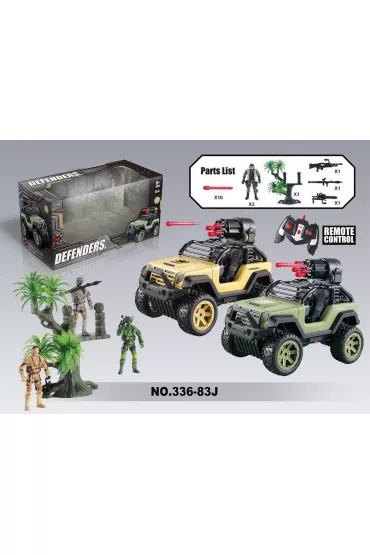 Auto R/C + �ad z wyrzutni� Ciuciubabka