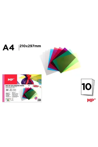 Mp Main Paper Celofan w bloku A4/10K