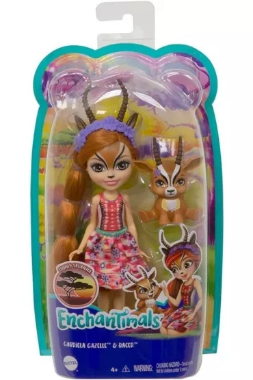 Enchantimals Lalka dodatkowa + zwierz�tko GTM26 Mattel