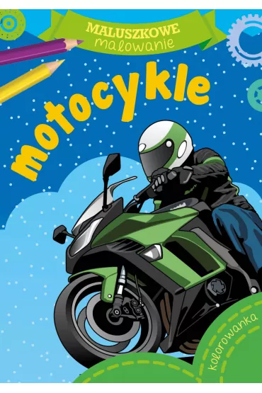 Maluszkowe malowanie. Motocykle