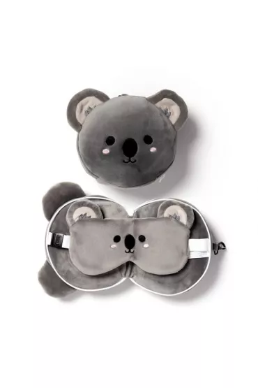 Puckator Pluszowa poduszka podr�na z opask� na oczy Relaxeazzz - Koala