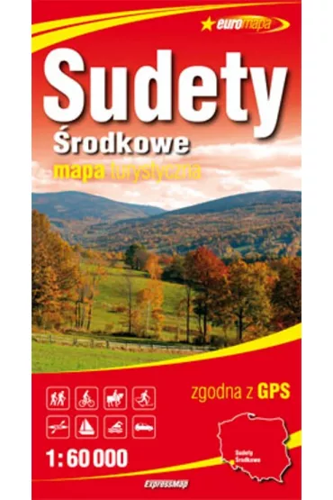 see you! in? Mapa turystyczna Sudety �rodkowe 1:60 000