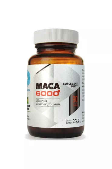 Hepatica Maca 6000 ekstrakt - suplement diety 90 kaps.