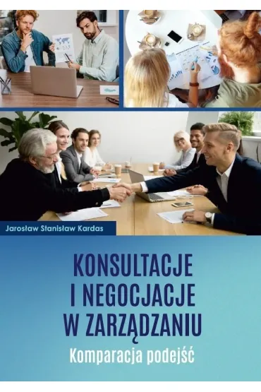Konsultacje i negocjacje w zarz�dzaniu - Jaros�aw Stanis�aw  Kardas