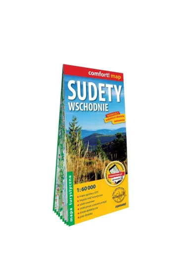 Sudety Wschodnie mapa turystyczna 1:60 000 laminat 2024