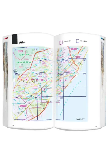 Barcelona 3w1 przewodnik + atlas + mapa - Larysa Rogala