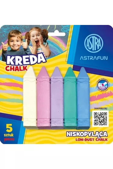 Astra Kreda Jumbo kwadratowa Fun 5 szt.