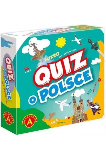 Gra Quiz Mikro o Polsce PLX ALEXANDER 2864