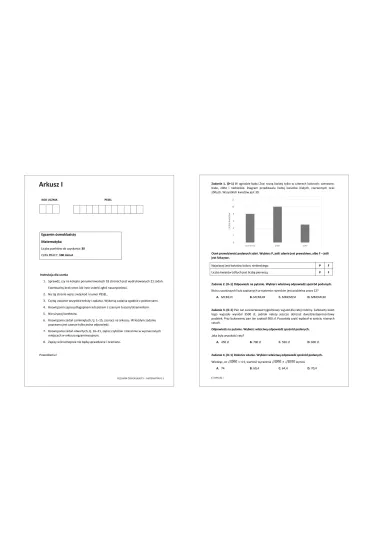 Egzamin �smoklasisty matematyka - Hanna  Kuzyszyn