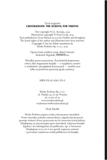 Szko�a oszust�w. Akademia Crookhaven. Tom 1 - J. J. Arcanjo