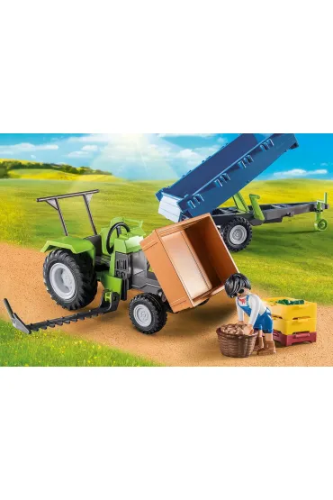 Playmobil Country Traktor z przyczep� 71249