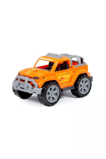 Auto Jeep pomara�czowe 26X15X15 legionista w siatce  POLESIE 87621