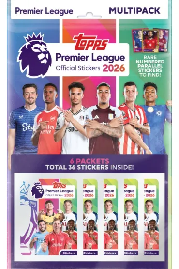 Premier League 2026 Stickers Multipack