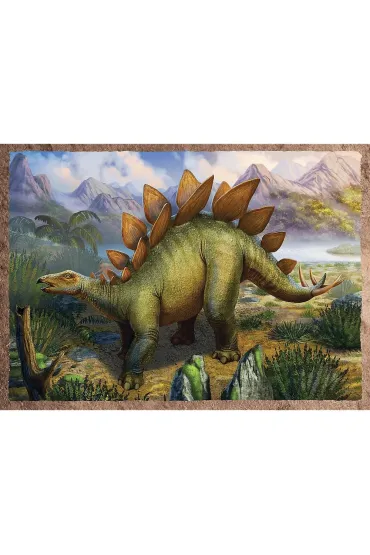 Puzzle 4w1 - Ciekawe Dinozaury (35+48+54+70 el.) Trefl
