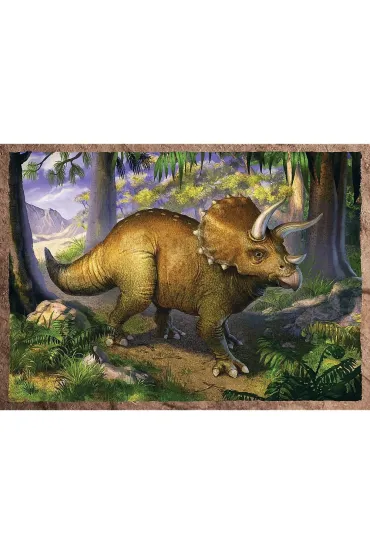 Puzzle 4w1 - Ciekawe Dinozaury (35+48+54+70 el.) Trefl