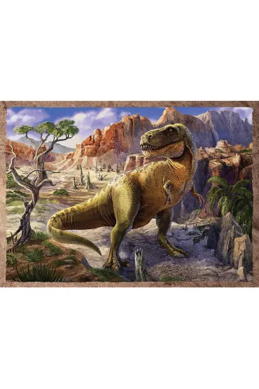 Puzzle 4w1 - Ciekawe Dinozaury (35+48+54+70 el.) Trefl