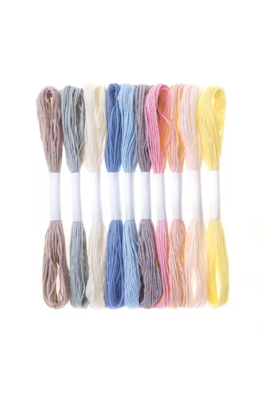 Dalprint Zestaw mulin w pastelowych kolorach 8m