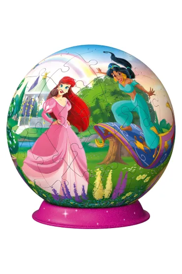 Puzzle Kula 72 el. 3D Ksi�niczki Disney'a Ravensburger