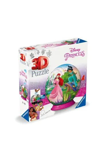 Puzzle Kula 72 el. 3D Ksi�niczki Disney'a Ravensburger