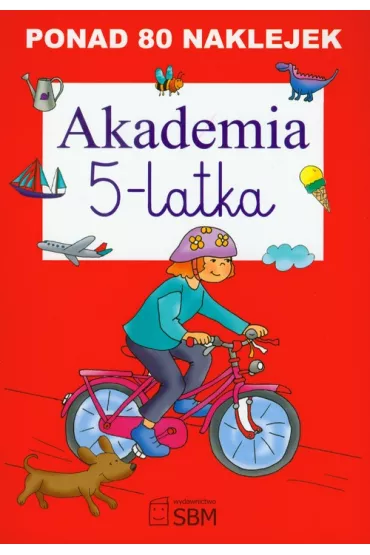 Akademia 5-latka. Ponad 80 naklejek.
