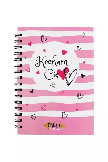 Be-Happy Gifts Notes na spr�ynie Kocham Ci�