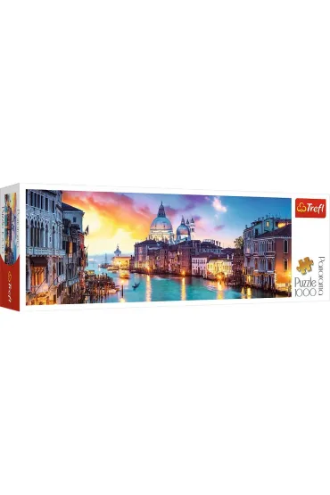 Puzzle panoramiczne 1000 el. Canal Grande, Wenecja Trefl