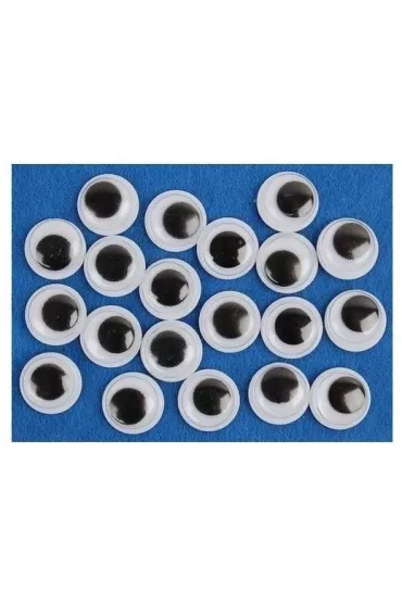 Fandy Ruchome oczka owal 20 mm