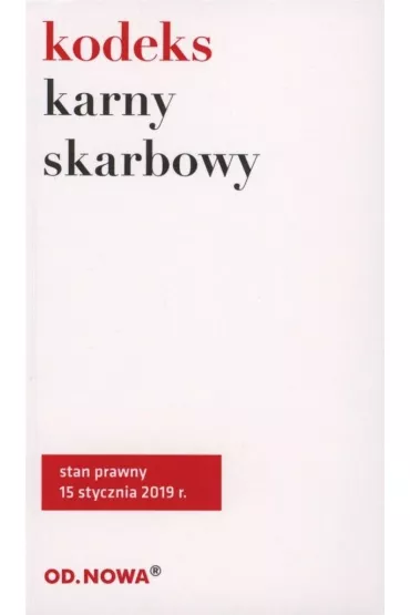 Kodeks karny skarbowy